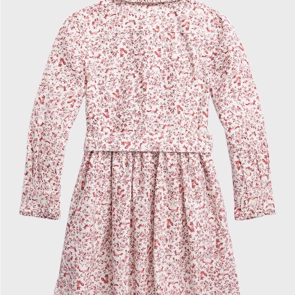 Ralph Lauren Childrenswear
Girl's Francine Printed Oxford Shirtdress 16 - Picture 2 of 10